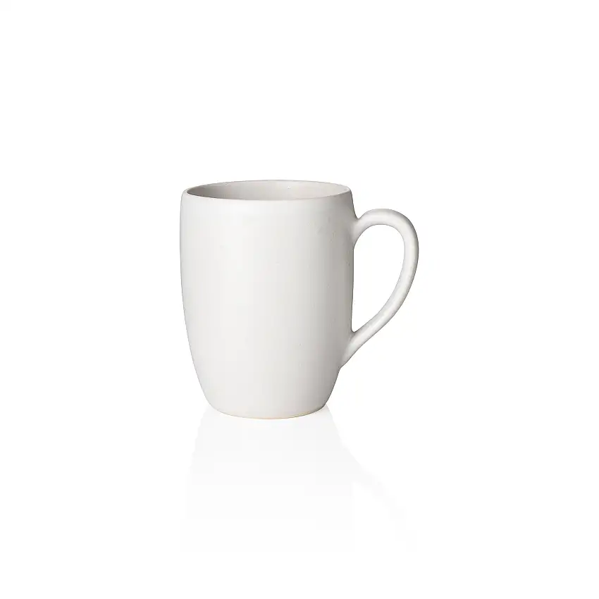 WAS Becher Set ROCKZZERO, 400 ml, Set á 6 Stück, arctic, Steinzeug
