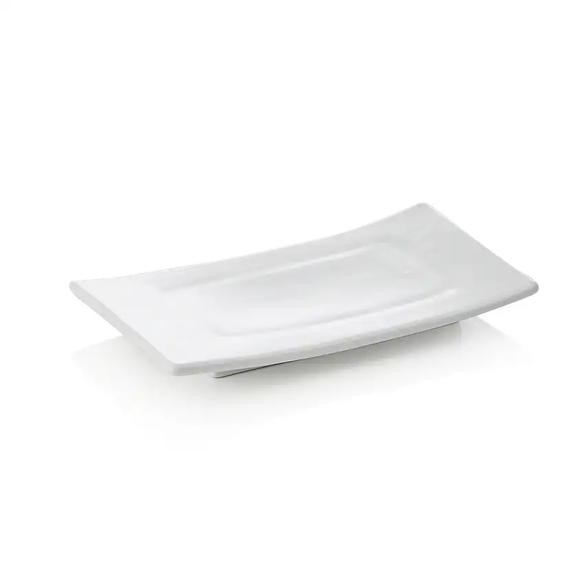 WAS Sushi Board Set, 20 x 11 x 2 cm, Set á 6 Stück, Porzellan
