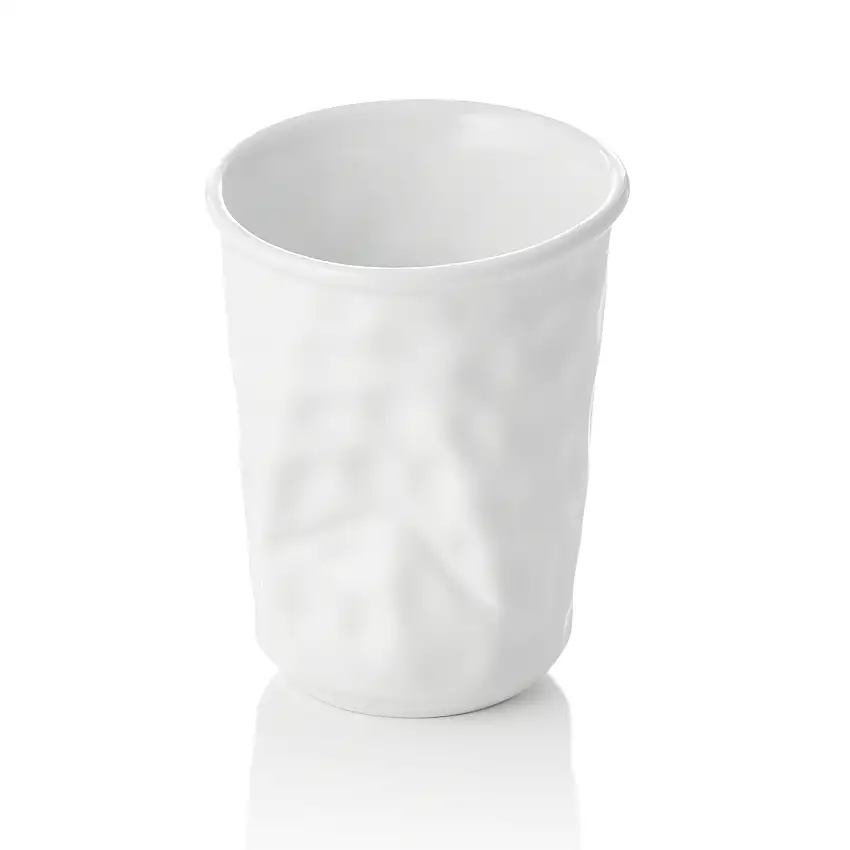 WAS Becher Set, Ø 8 cm, 200 ml, Set á 4 Stück, Porzellan