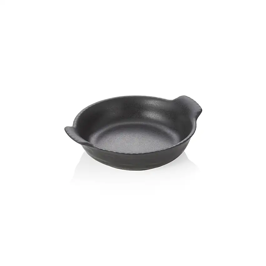 WAS Backform, Ø 20 cm, schwarz, Porzellan
