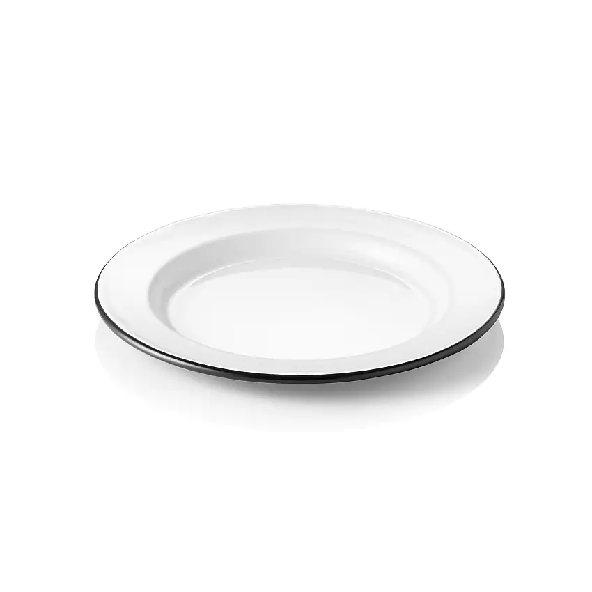 WAS Teller GRACE, flach, Ø 20 cm, Emaille