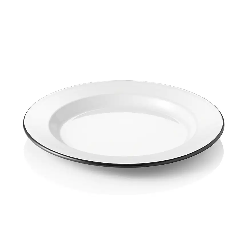 WAS Teller GRACE, flach, Ø 24 cm, Emaille