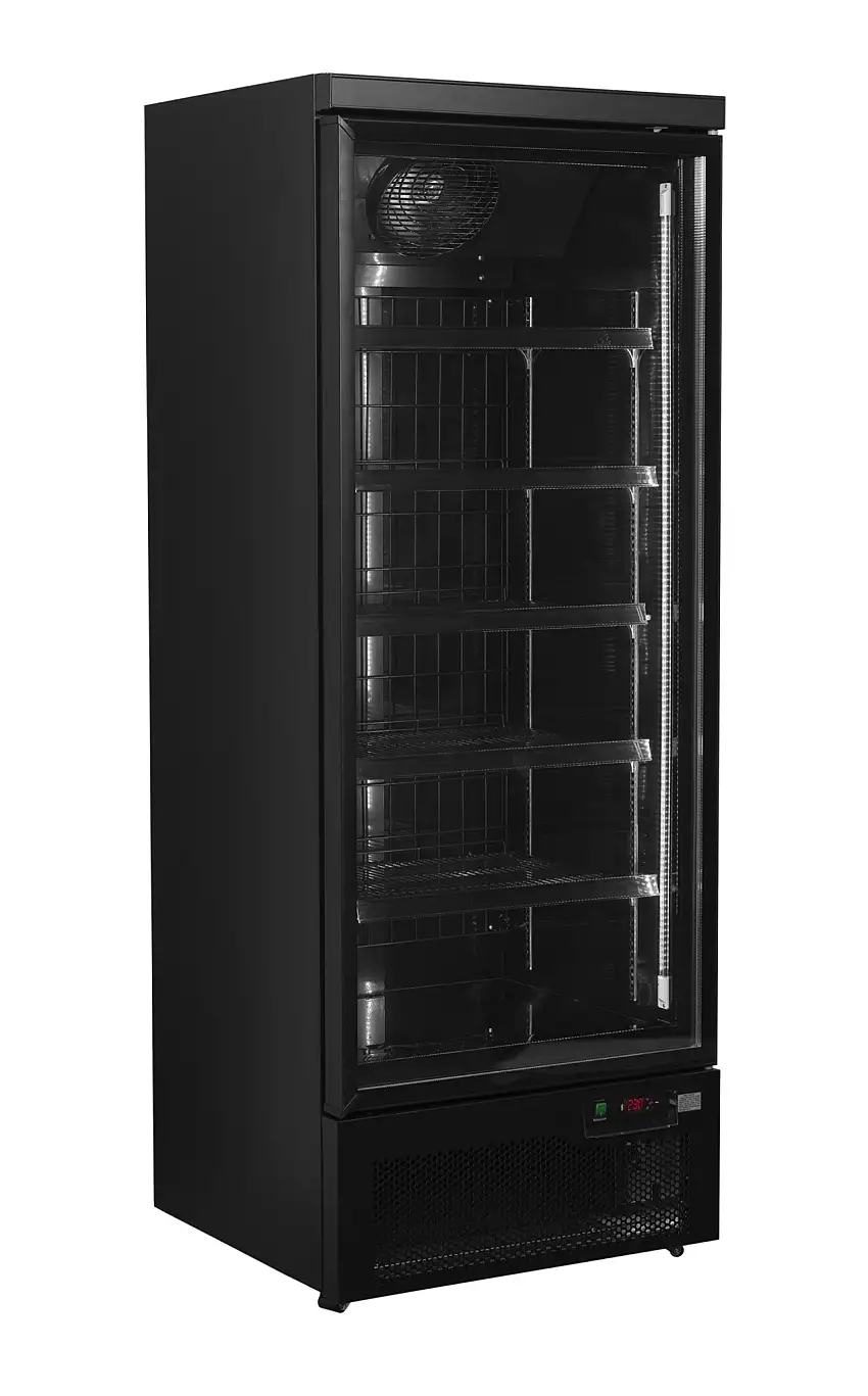 Nordcap Glastürtiefkühlschrank ATOM MAXI TK 1T-BB