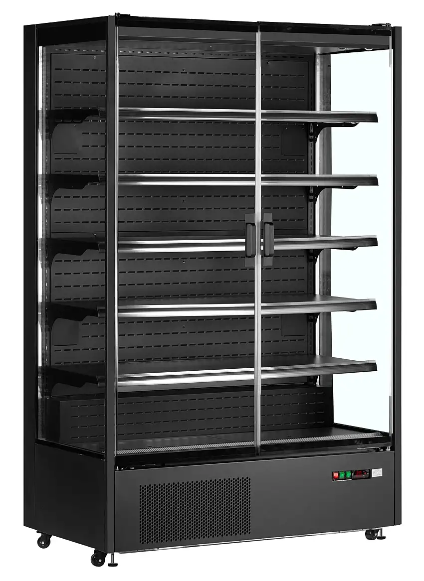 Nordcap Wandkühlregal WKU 1250 BLACK