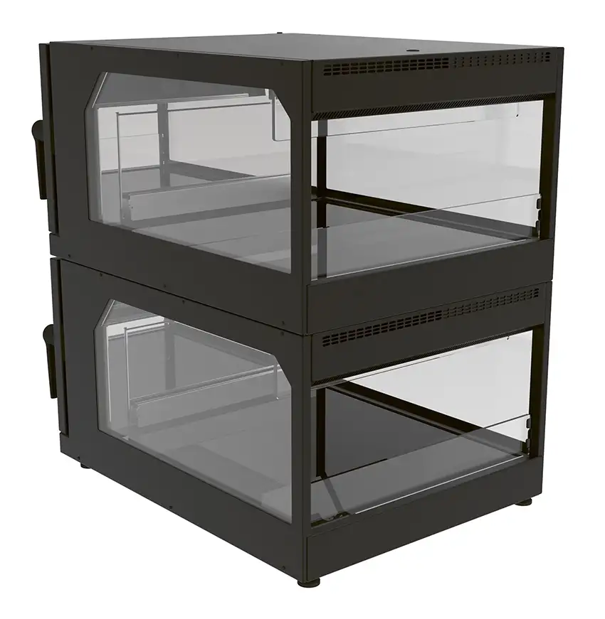 Nordcap Wärmevitrine HOT VARIO 2 BL L