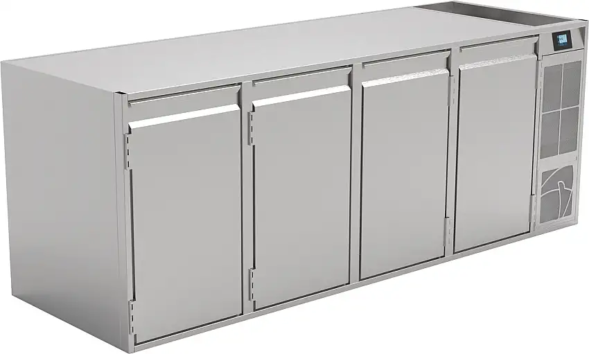 Nordcap Kühltisch (4 Abteile) KTE 4-76-4T MFR