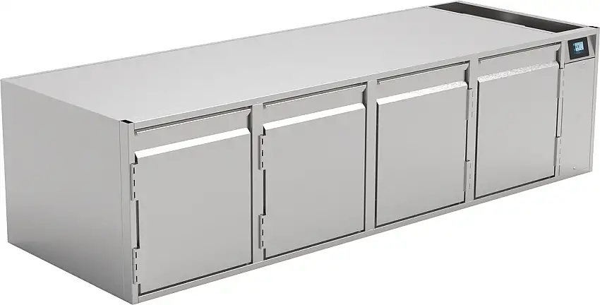 Nordcap Kühltisch (4 Abteile) UBZ 4-51-4T IFR