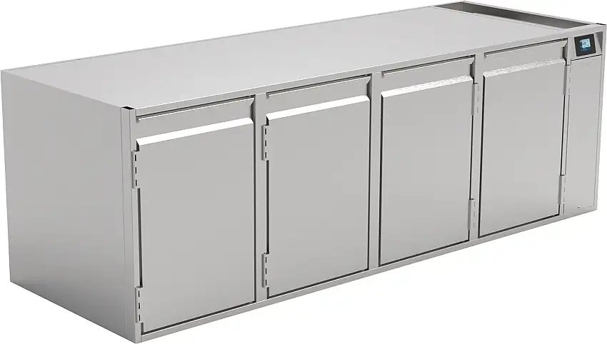 Nordcap Kühltisch (4 Abteile) KTZ 4-65-4T IFR