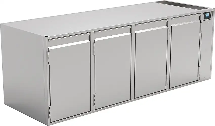 Nordcap Kühltisch (4 Abteile) KTZ 4-70-4T IFR