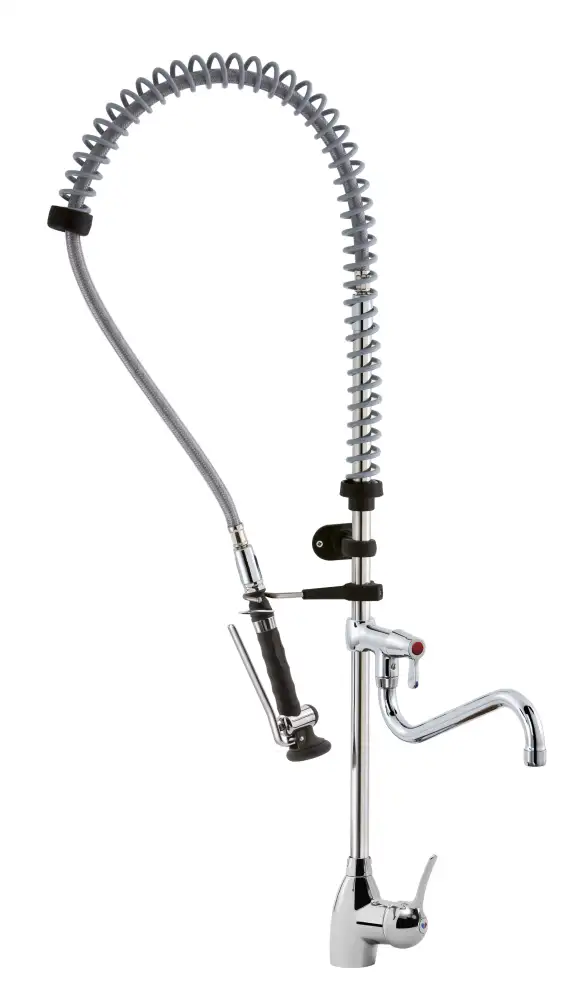 KBS STYL Hebel-Geschirrwaschbrause mit Schwenkhahn und Brausekopf BEST-PRO