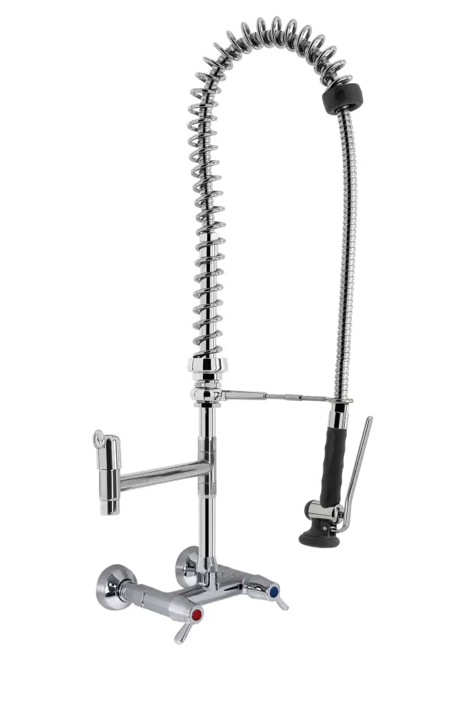 KBS PREMIUM SHRINK Geschirrwaschbrause Schwenkhahn und BEST-Pro LOW-FLOW Brausek