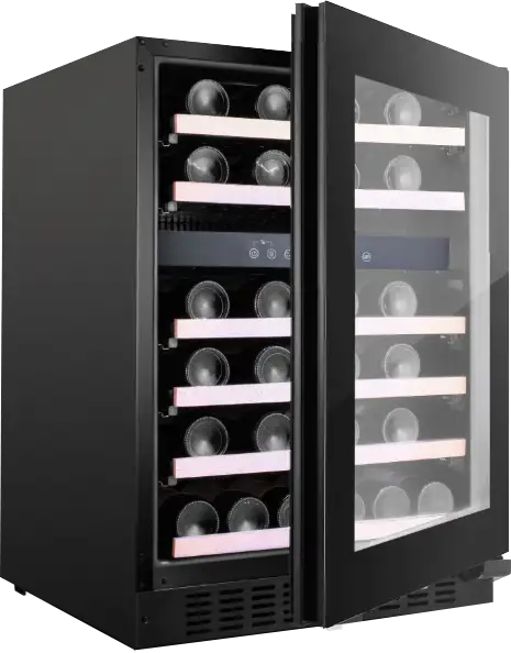 KBS Weinkühlschrank 2 Temperaturzonen Vino 163