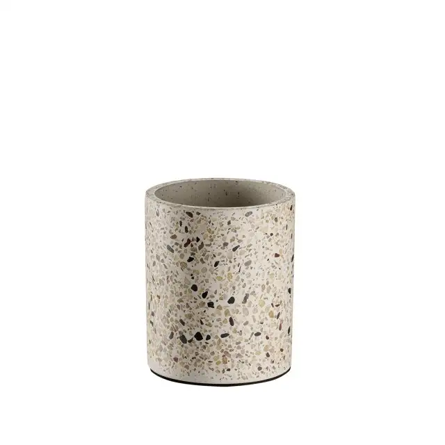 APS Besteckbehälter -TERRAZZO- Ø 11 cm, H: 13,5 cm