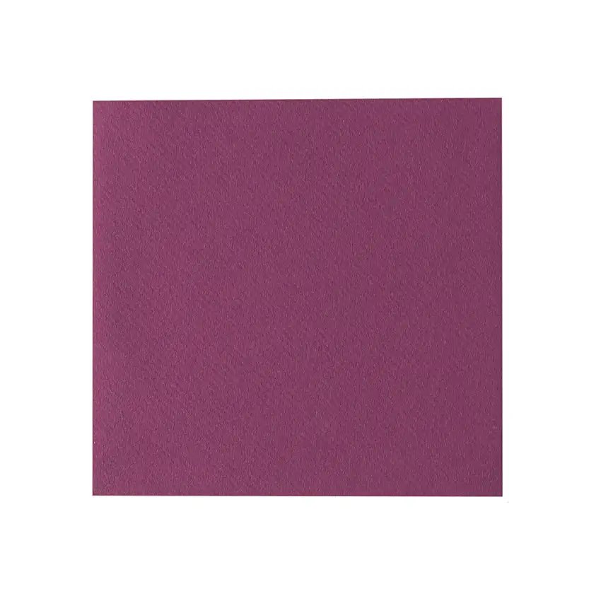 Mank Serviette Basic beere 24 x 24 cm 1/4 Falz