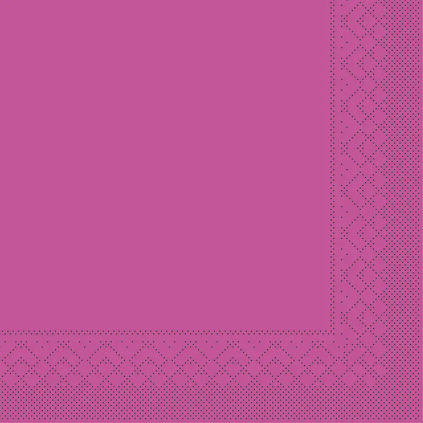 Mank Serviette Basic violett 33 x 33 cm 1/4 Falz