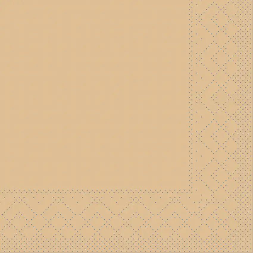 Mank Serviette Basic sand 24 x 24 cm 1/4 Falz