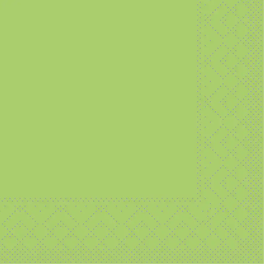 Mank Serviette Basic kiwi 24 x 24 cm 1/4 Falz
