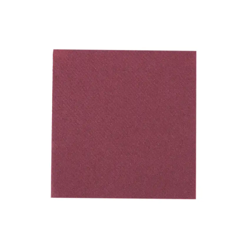 Mank Serviette Basic bordeaux 20 x 20 cm 1/4 Falz