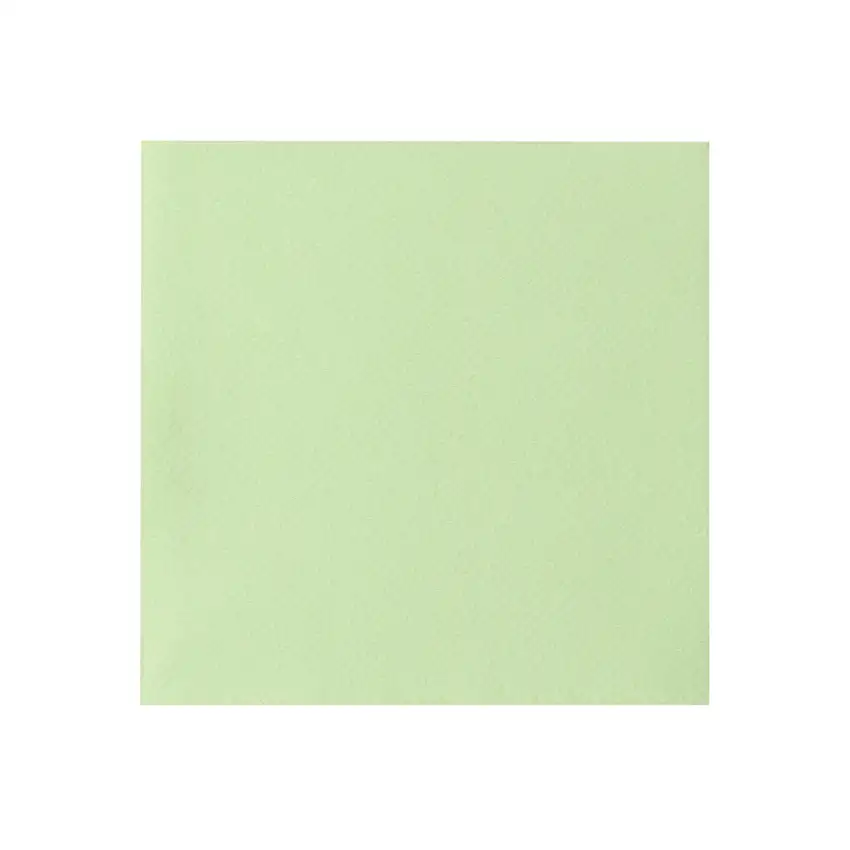 Mank Serviette Basic pistazie 24 x 24 cm 1/4 Falz