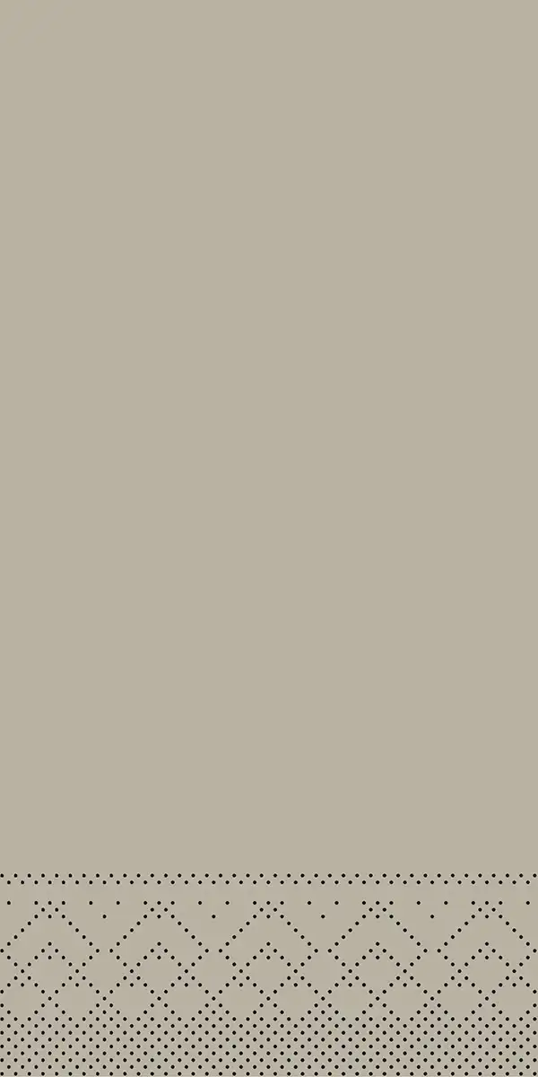 Mank Serviette Basic beige grey 33 x 33 cm 1/8 Falz