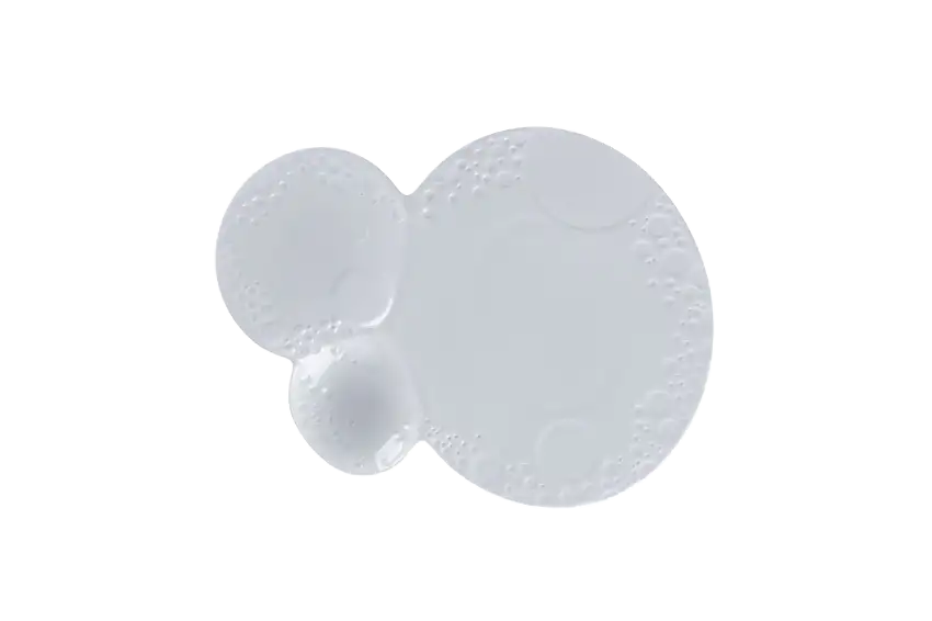 RAK Bubbles Ovale Platte mit 3 Vertiefungen 29 cm 29cm x 25cm