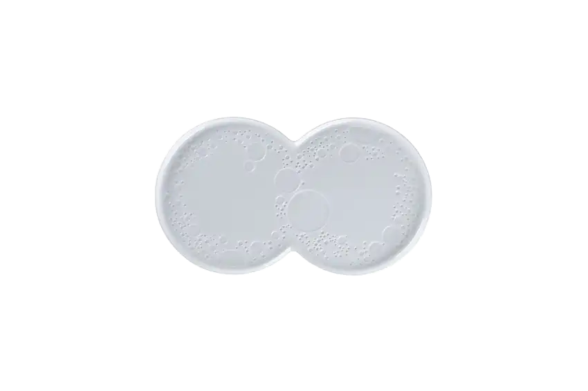 RAK Bubbles Untertasse 2 Vertiefungen 27cm x 15 cm
