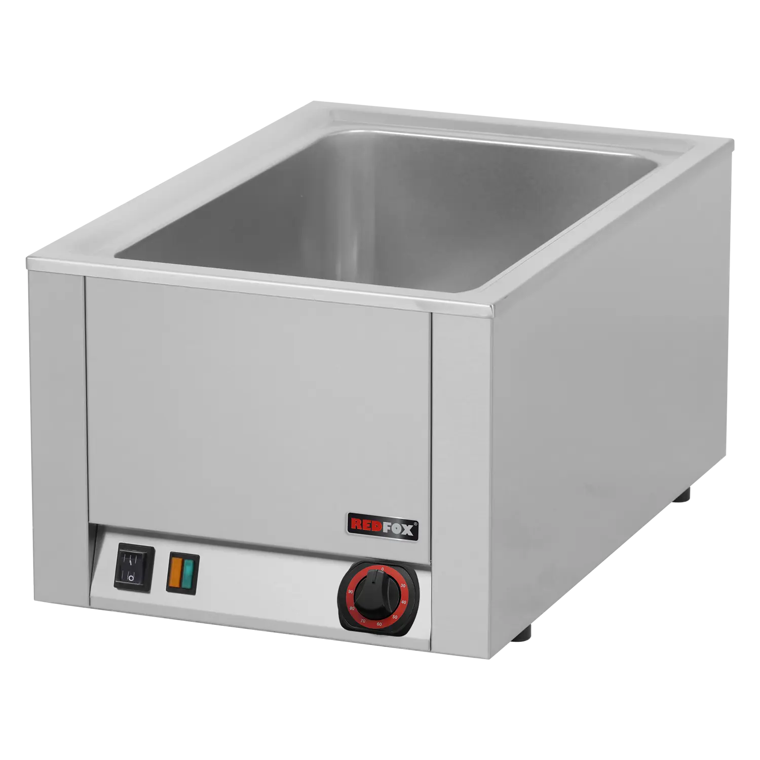 RM Gastro Bain Marie elektrisch GN 1/1 - 200 Tisch / REDFOX - BM 1120
