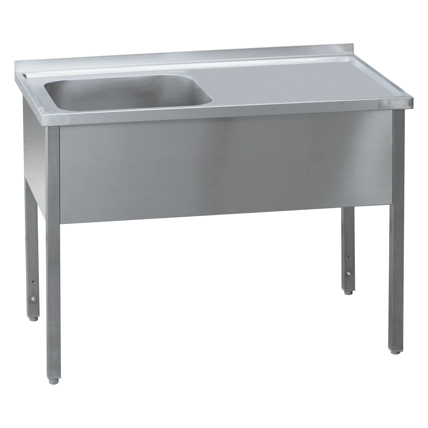 RM Gastro Spültisch 180x60x90 - 1x Spülbecken 50x40x30 Abtropffläche rechts / RE