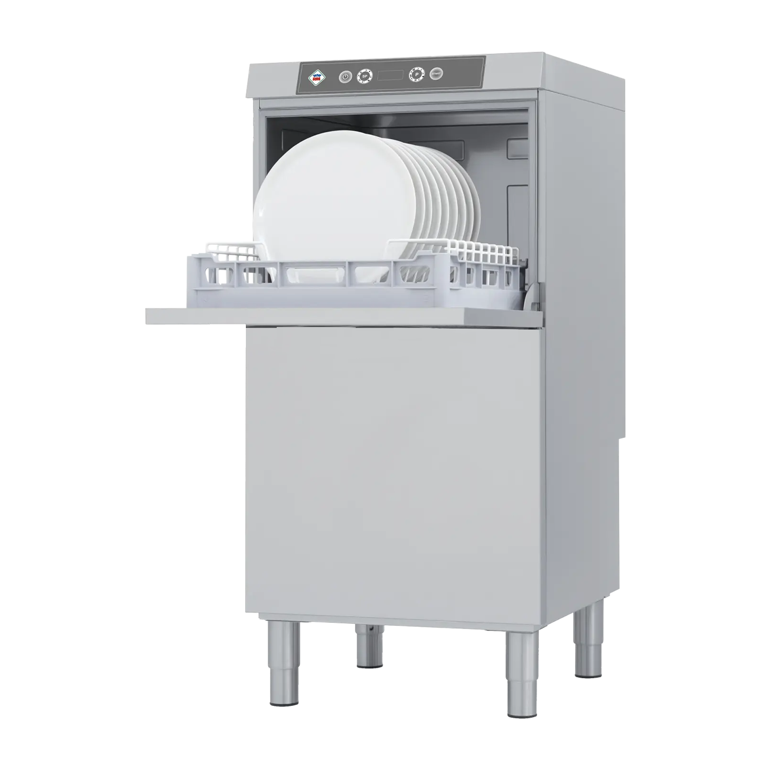 RM Gastro Geschirrspülmaschine doppelwandig 50x50 - 400 V / RM - NT 52 TB