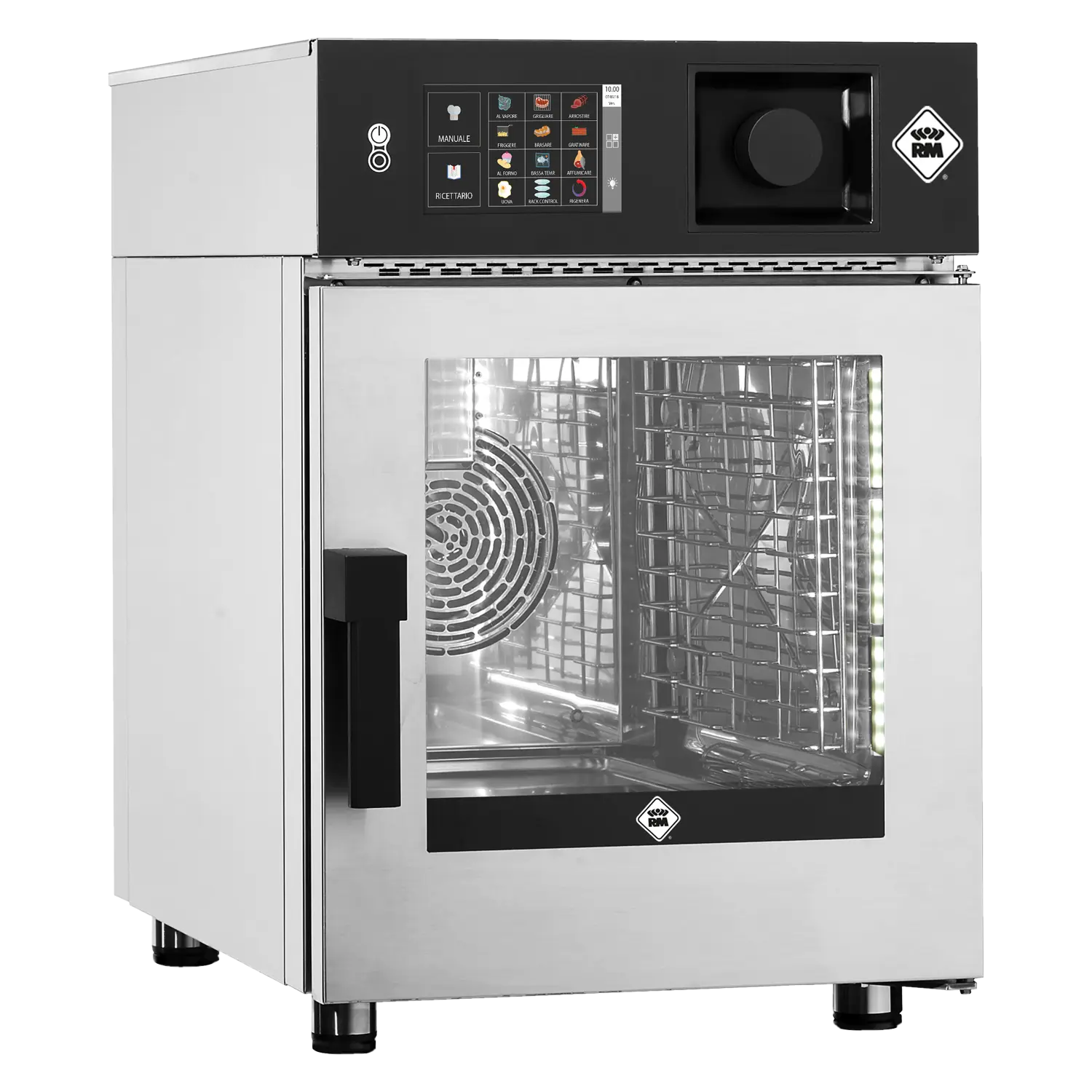 RM Gastro Kombidämpfer SLIM elektrisch 6x GN 1/1 automatische Wäsche Boiler Touc