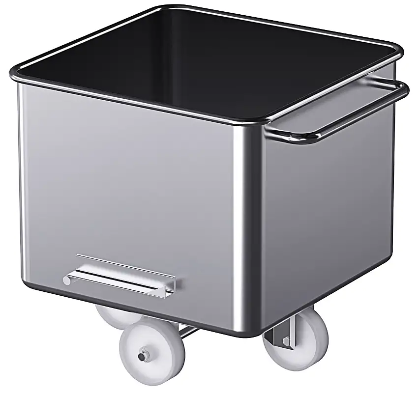 Contacto Beschickungswagen 120 l Länge: 58,5 cm, Breite: 58,5 cm, Höhe: 60 cm, V