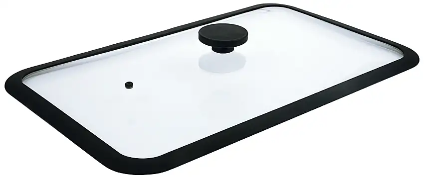 Contacto AluChef® Glasdeckel GN 1/1 Länge: 51 cm, Breite: 31,5 cm, Glashöhe: 3,5