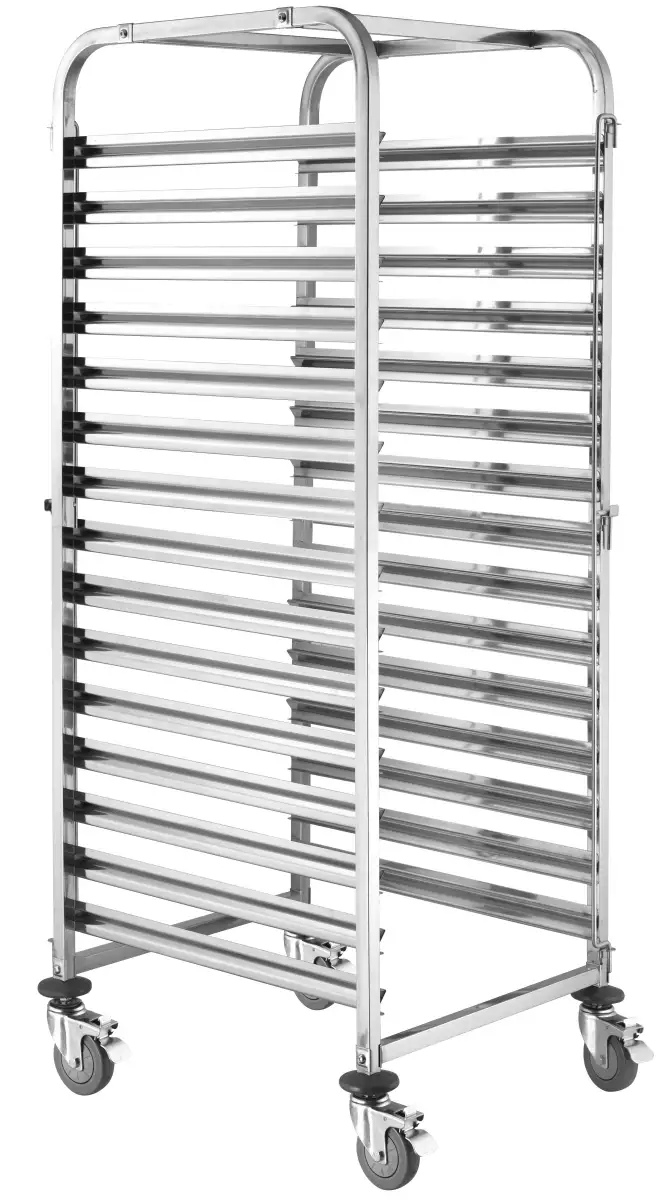 Contacto Regalwagen GastroNorm 2/1 Tiefe: 59 cm, Breite: 70 cm, Höhe: 173,5 cm,