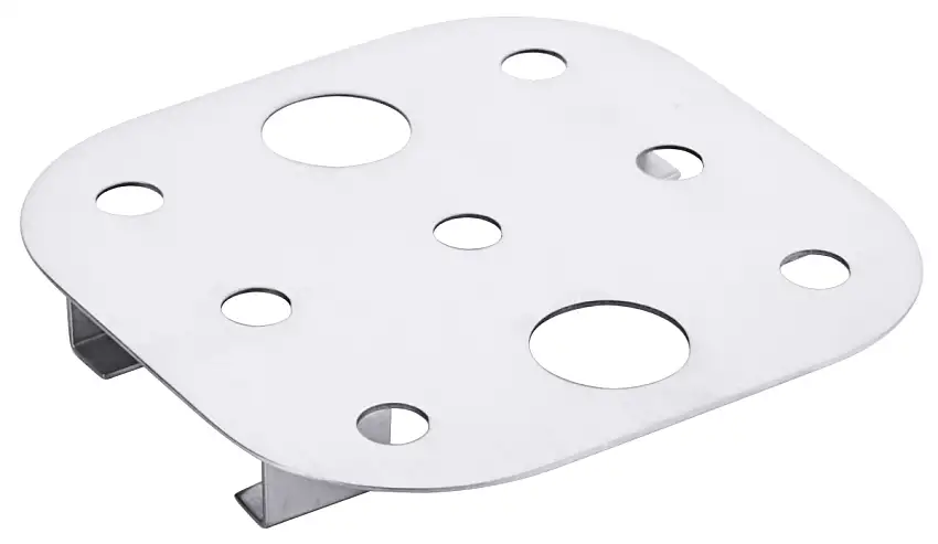 Contacto GN-Einlegeböden, gelocht 1/6 GN: 1/6, Höhe: 1,5 cm, Länge: 11 cm, Breit