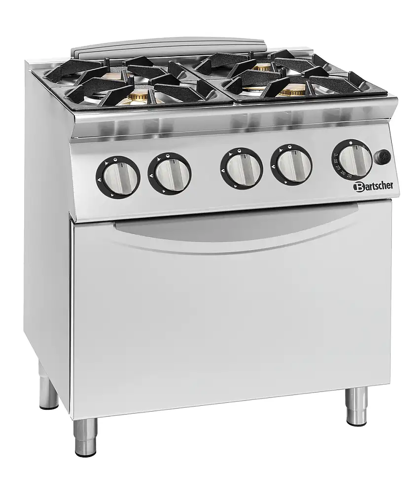 Bartscher Gasherd 900 4 Flammen GBO
