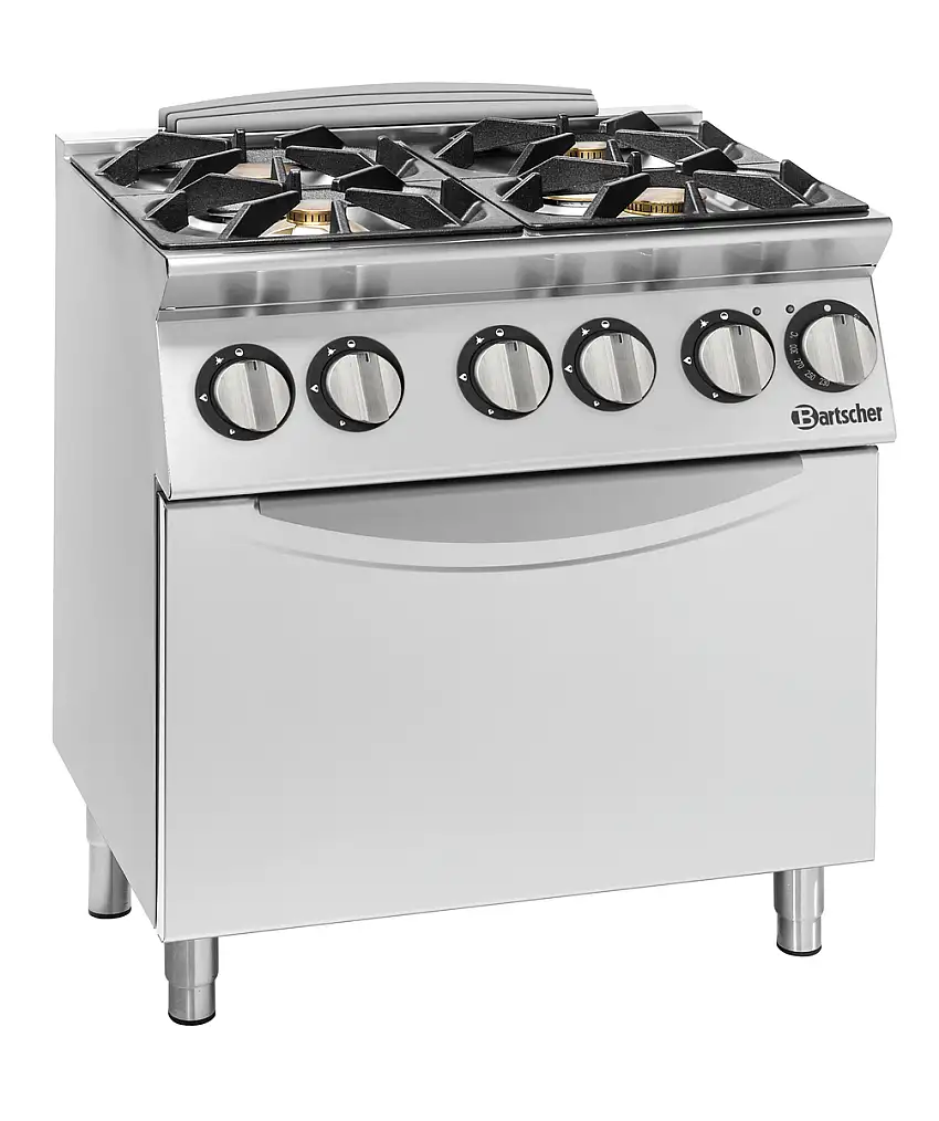 Bartscher Gasherd 900 4 Flammen EBO