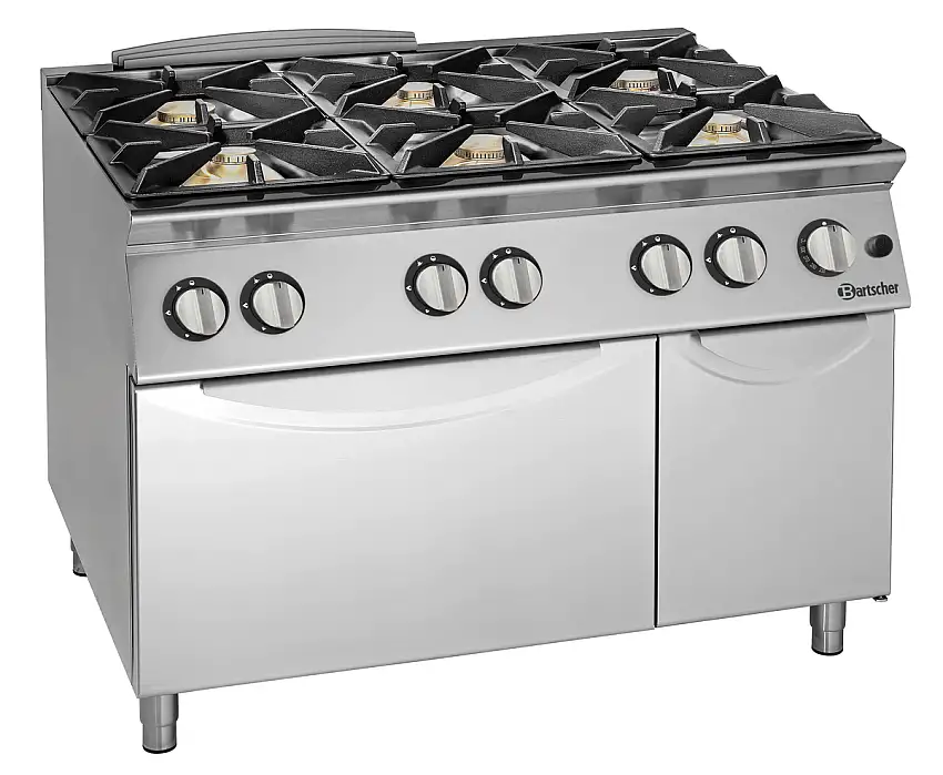 Bartscher Gasherd 900 6 Flammen GBO