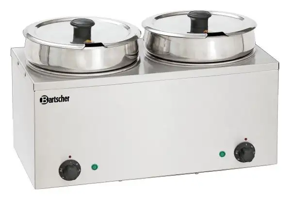 Bartscher Bain Marie Hotpot, 2x Topf, 6,5 L Austtellungsstück