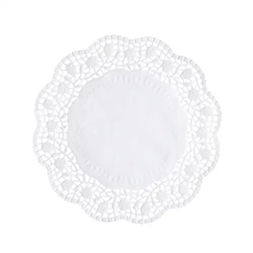 Papstar Tortenspitzen rund Ø 20 cm weiss