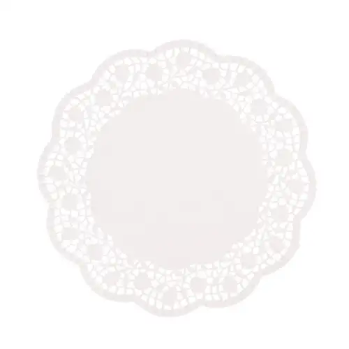 Papstar Tortenspitzen rund Ø 25 cm weiss
