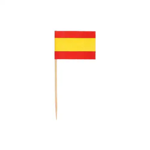 Papstar Deko-Picker 8 cm "Spanien"