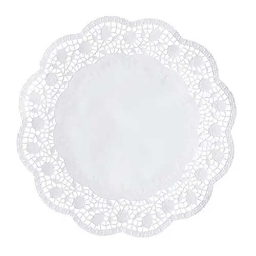 Papstar Tortenspitzen rund Ø 33 cm weiss