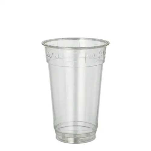 Papstar Trinkbecher "Hurricane", PET 0,25 l Ø 7,8 cm · 11,5 cm glasklar