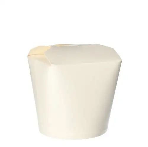 Papstar Snackboxen "ASIA" rund 750 ml 10,1 cm x 10 cm x 9,1 cm weiss
