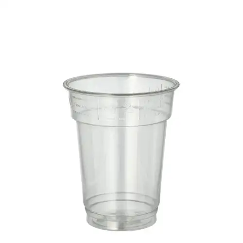Papstar Trinkbecher "Hurricane", PET 0,2 l Ø 7,8 cm · 9,7 cm glasklar