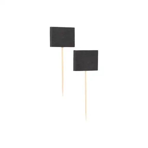 Papstar Fingerfood - Picker 8,5 cm "Blackboard"