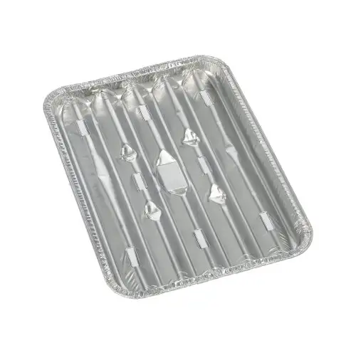Papstar Grillschalen, Alu eckig 1,4 cm x 16,3 cm x 22,7 cm