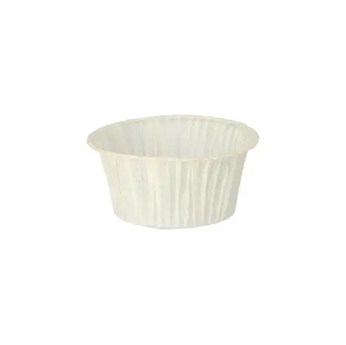 Papstar Muffins-Backförmchen Ø 5 cm · 3,2 cm weiss