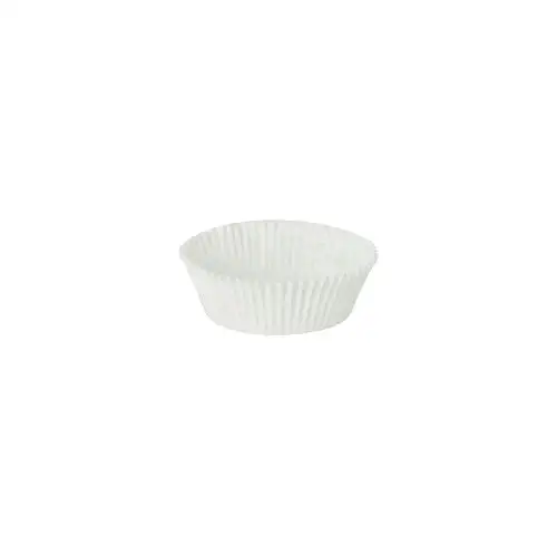 Papstar Backförmchen rund Ø 5,5 cm · 2,5 cm weiss