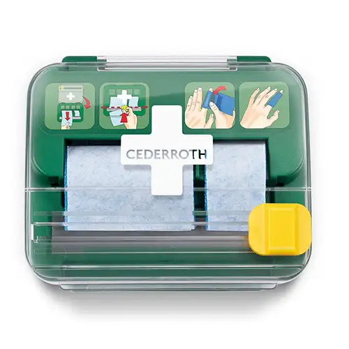 PAPSTAR Soft Foam Bandage Spender 2-in-1 12,3 cm x 13,8 cm x 14,2 cm